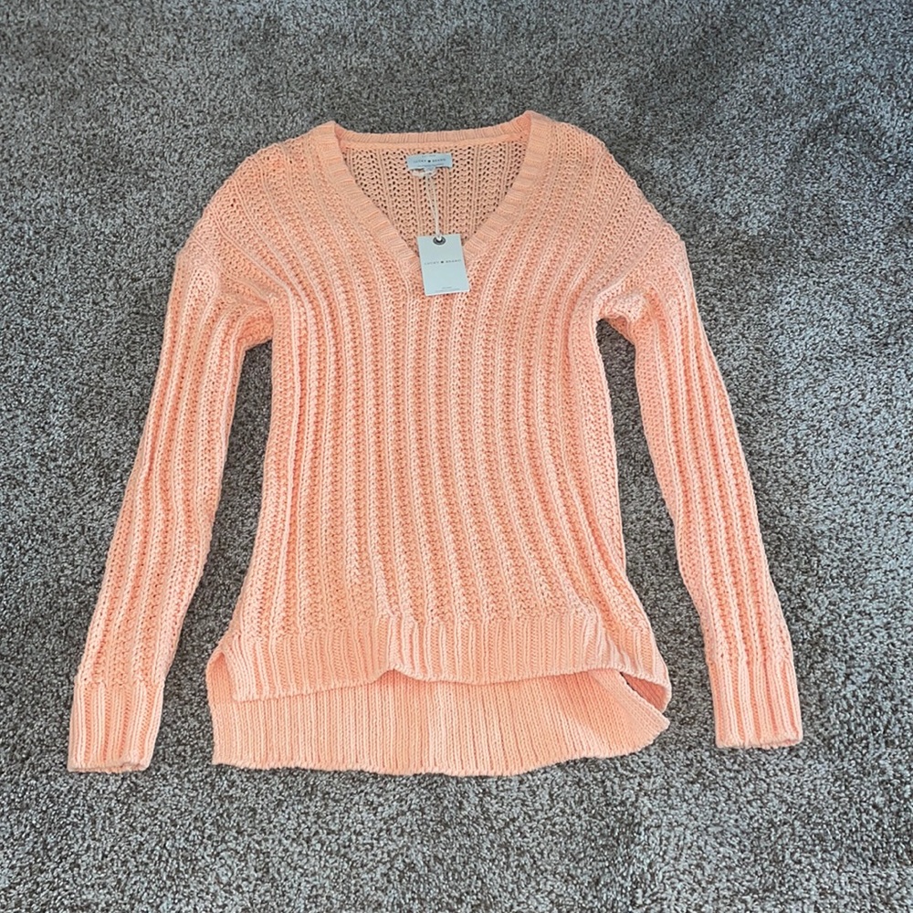 Woman’s Orange Size XS Sweater